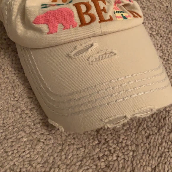 🧢 Distressed “Mama Bear” Ball Cap 🧢 - Picture 3 of 14